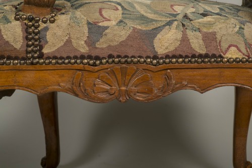 Antiquités - Pair of Régence armchairs