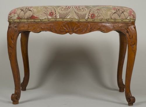 Seating  - Louis XV beech stool