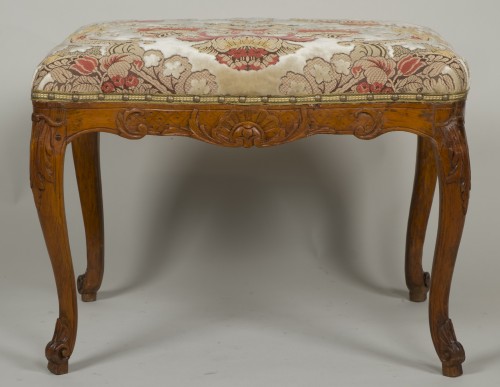 Louis XV - Tabouret d'époque Louis XV