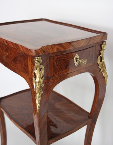 18th century - Table with screen stamped Migeon