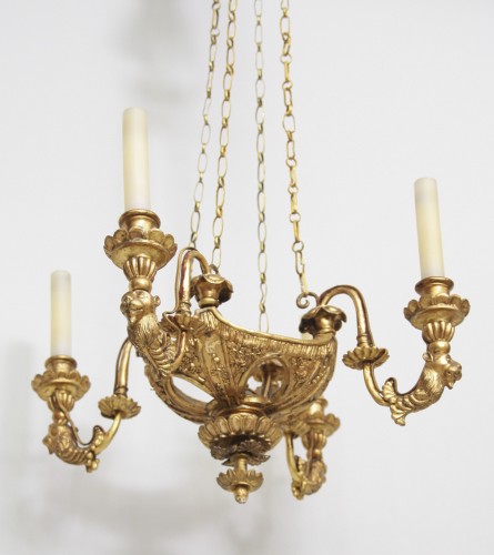 Lustre italien néo classique - Luminaires Style 