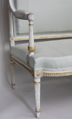 Louis XVI Gilt and Lacquered Wood Grand Salon  - 