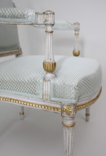 Louis XVI Gilt and Lacquered Wood Grand Salon  - Louis XVI