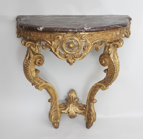 Antiquités - French Régence Gilt wood Console