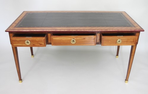 Louis XVI Desk stamped Stumpff - Furniture Style Louis XVI