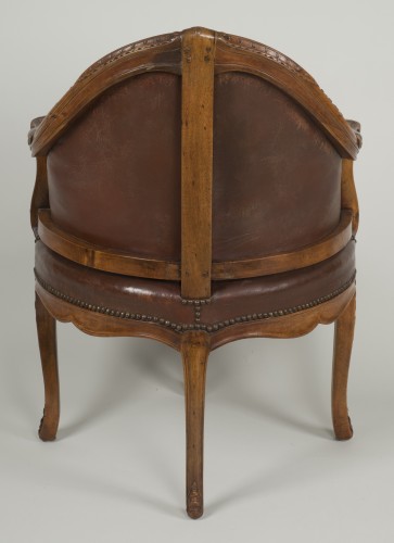 Fauteuil de bureau d'époque Régence - Régence