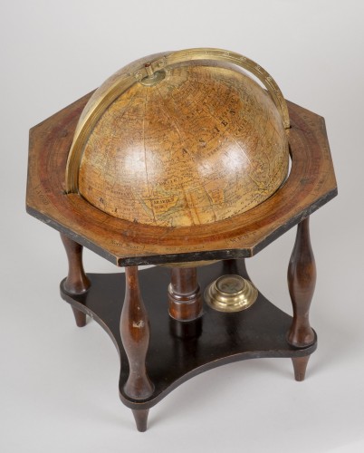 Globe terrestre allemand du XIXe siècle - 