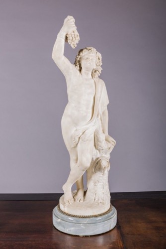 White Marble Bacchus &amp; Bacchae - Sculpture Style 