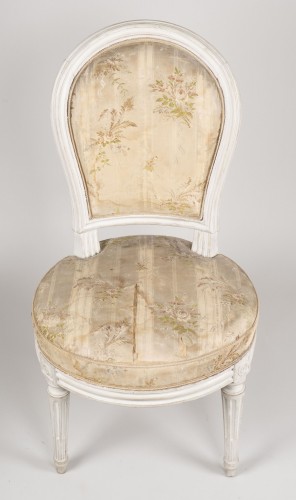 Pair Of Bedroom Chairs By Henri Jacob - 