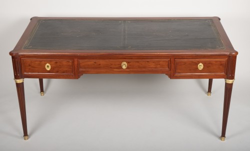 Louis XVI mahogany desk attributed to Fidelys Schey - 