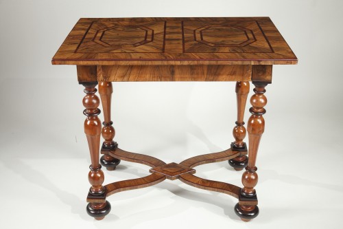 Louis XIV Center Table Attributed To Thomas Hache - Furniture Style Louis XIV