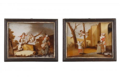 The Spanking And The Swing - 18th century school