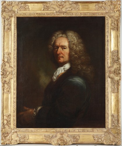 Portrait of Mister David François de Rognon de Neuchâtel - Paintings & Drawings Style 
