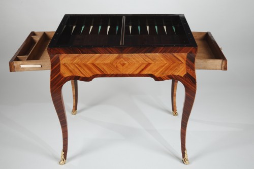 Antiquités - Louis XV Tric Trac table