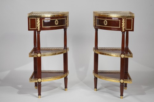 Pair of Cabinets Corners, stamp MAGNIEN - 