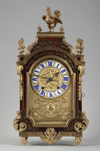 Louis XIV cartel &quot;en religieuse&quot; signed Ourry à Paris - Horology Style Louis XIV