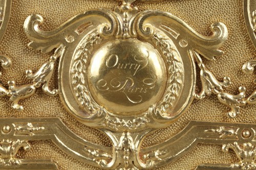 XVIIIe siècle - Cartel en religieuse signé Ourry à Paris