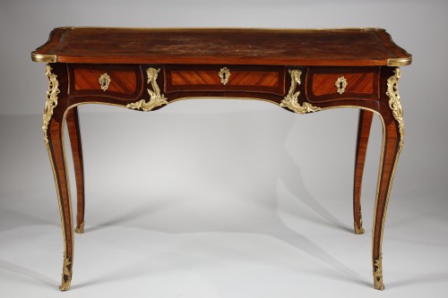 Furniture  - Small Louis XV Desk Attributed to Garnier