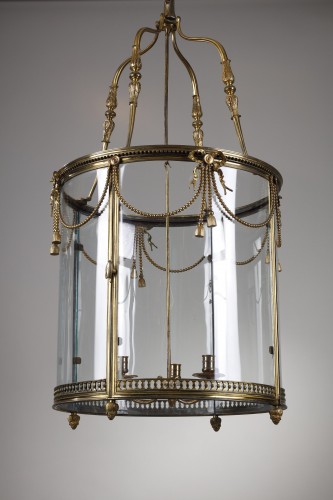 Grande lanterne du XIXe siècle - Galerie Gilles Linossier