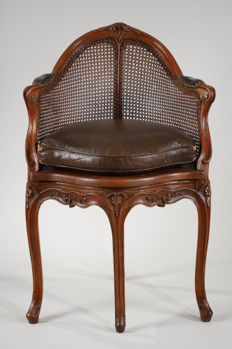 Office armchair stamped CHENEVAT - Seating Style Louis XV
