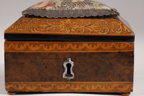 Small Sewing Box Attributed To Hache - 