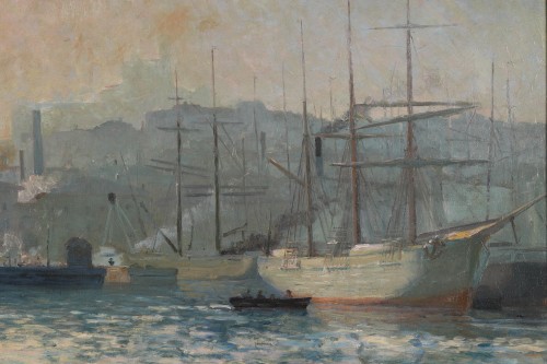 Edouard CREMIEUX (1856-1944) – Le port de Marseille - 