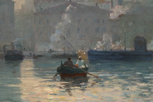 Antiquités - Edouard CREMIEUX (1856-1944) The port of Marseille