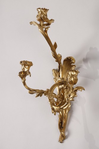 Lighting  - Pair of Sconces by Henry DASSON