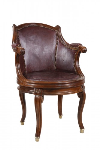 Office Armchair stamped G.IACOB