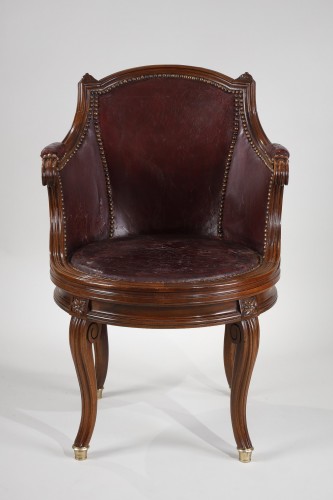 Office Armchair stamped G.IACOB - Seating Style Transition