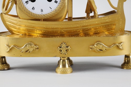Horology  - Clock with sailor