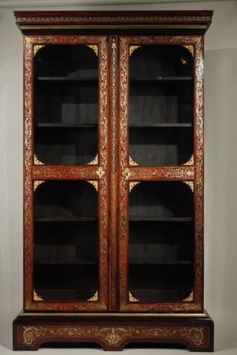 Large library stamped Sageot - Furniture Style Louis XIV