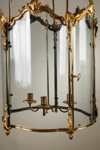 Lighting  - A Late 19th century Great lantern in Louis XV style