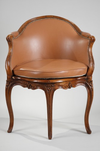 Seating  - Louis XV Period Office Armchair