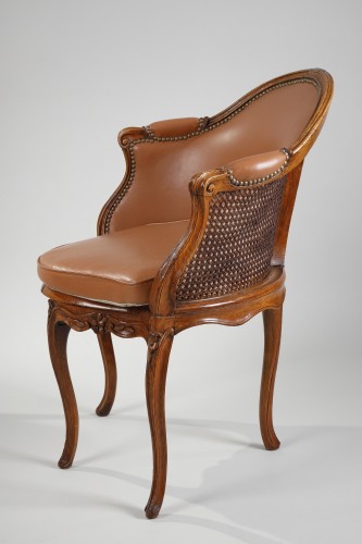 Fauteuil de bureau d’époque Louis XV - Galerie Gilles Linossier