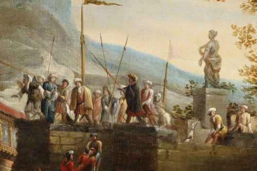 Bonaventura PEETERS (1614-1652) (att. to) - View of port - 