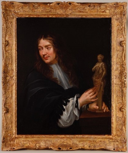 Antiquités - Florent de La Mare Richart (1630-1718) (att. à) - Portrait du sculpteur Jean-Jacques