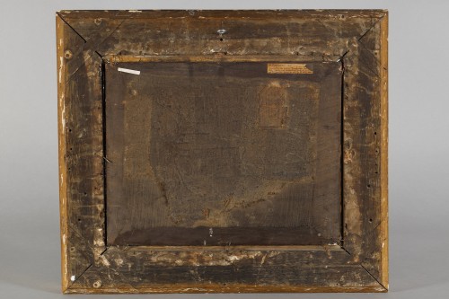 Antiquités - Claude Michel Hamon DUPLESSIS (1770-1799) – La halte des voyageurs
