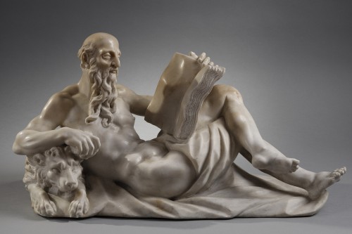 Saint Jérôme attribué à G. Bonazza (1654-1736) - Sculpture Style Renaissance