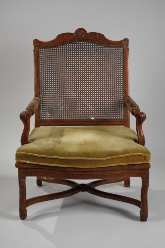 Large fauteuil d’époque régence ayant appartenu à Sarah Bernhardt - Galerie Gilles Linossier