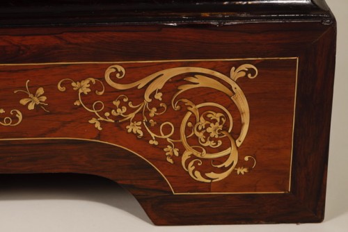 Louis XIV - Louis xiv library in boulle marquetry stamped Sageot