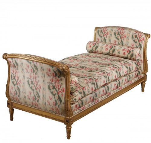 Giltwood Daybed stamped N.HEURTAUT