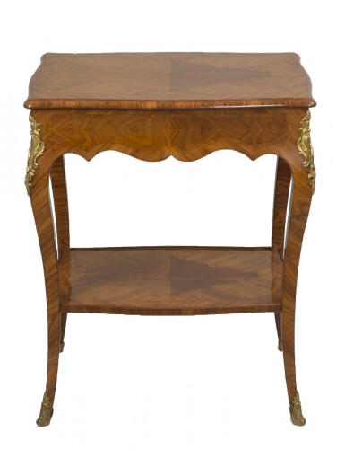 Small Louis XV Table De Salon Attributed To Delaitre