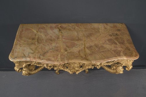 French Regence - French Régence console attributed to Toro