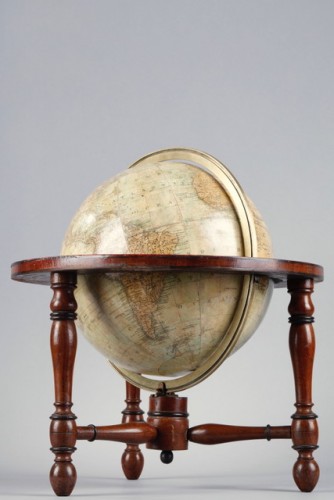 Antiquités - Terrestrial Globe From The Manufacture Newton And Sons, London