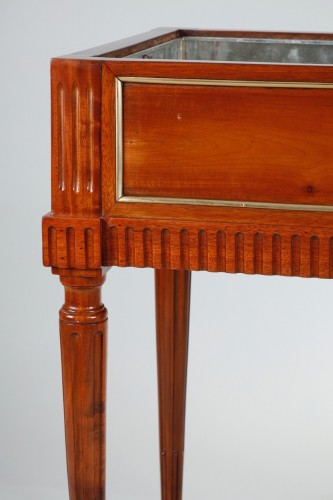 Louis XVI Period Planter Attributed To Canabas - Furniture Style Louis XVI