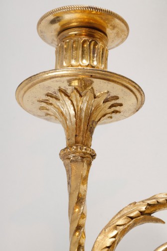 Pair Of Caduceus Sconces - Louis XVI