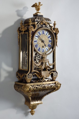 18th century - Small Boulle Cartel From The Regency Period Of Saint Martin, In Paris