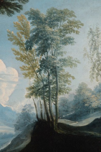  - Paire de paysages italiens attribués à Marco Ricci