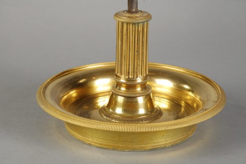 Lampe bouillotte Louis XVI - Galerie Gilles Linossier